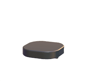 Black Wall-mounted table