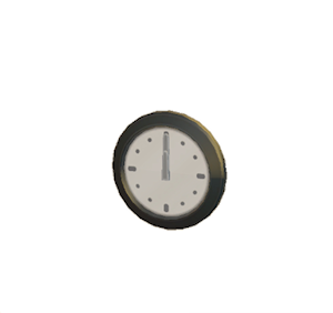 White Wall clock
