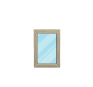 Beige Wall mirror