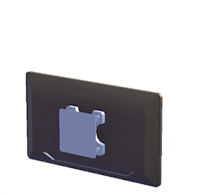 Cyan Wall monitor