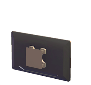 Beige Wall monitor