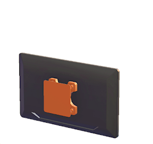 Orange Wall monitor