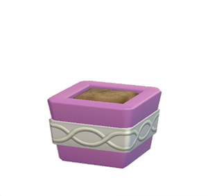 Purple Wavy-pattern planter