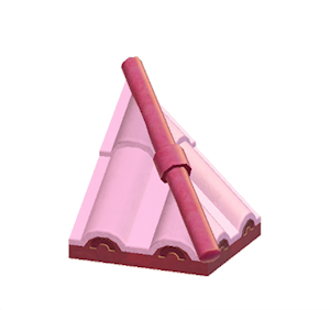 Rose Wavy hipped roof
