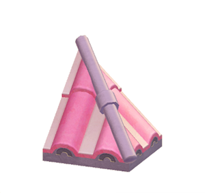 Plum Wavy hipped roof