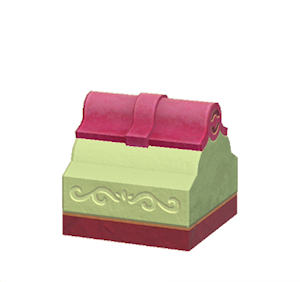 Lime Wavy roof decoration