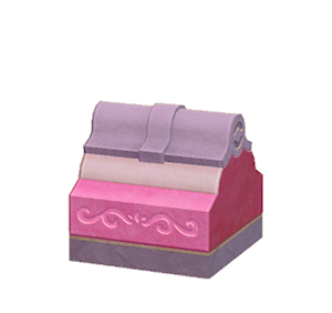 Plum Wavy roof decoration