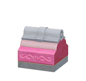 Gray Wavy roof decoration