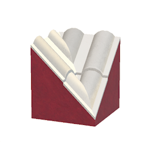 White Wavy roof valley