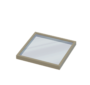 Beige Window pane (horizontal)