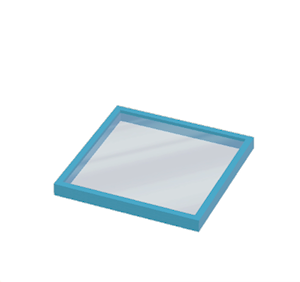 Blue Window pane (horizontal)