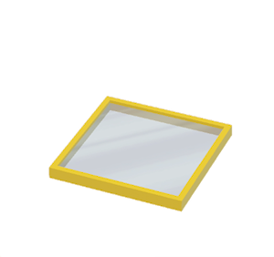 Yellow Window pane (horizontal)