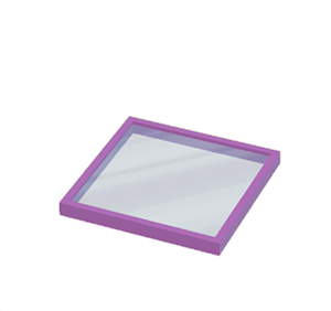Purple Window pane (horizontal)