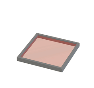 Red Window pane (horizontal)