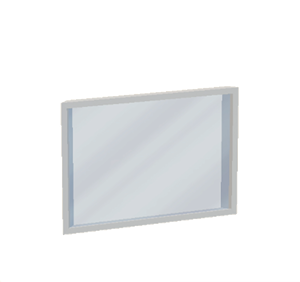 White Window pane (sloped)