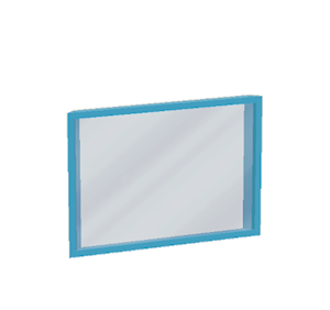 Blue Window pane (sloped)