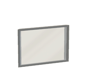 White Window pane (sloped)