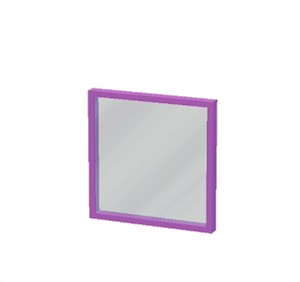 Purple Window pane