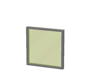 Lime Window pane