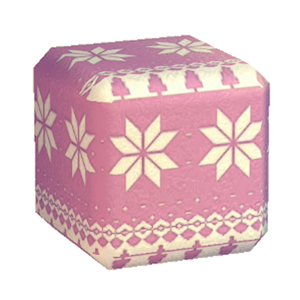 Pink Winter print