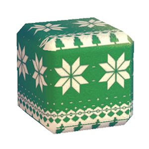Green Winter print