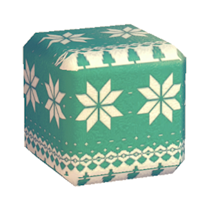 Aquamarine Winter print