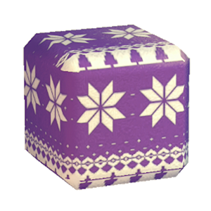 Purple Winter print