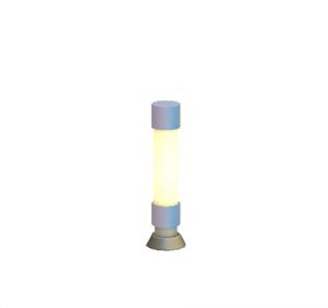 Cyan Wireless power-transmitter switch post