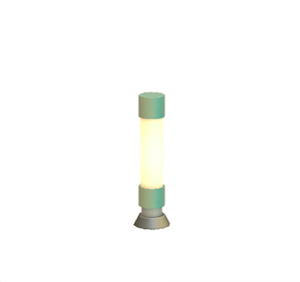 Aquamarine Wireless power-transmitter switch post