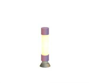 Purple Wireless power-transmitter switch post