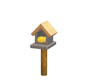 Black Wooden birdhouse