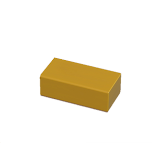Yellow Wooden border (line)