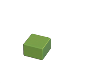 Green Wooden border (single)