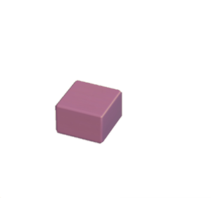 Purple Wooden border (single)