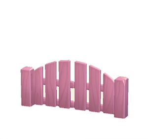 Rose Wooden gate