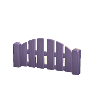 Plum Wooden gate