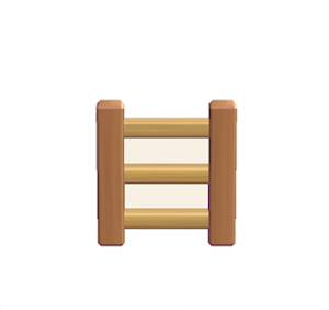 Brown Wooden ladder