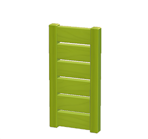 Lime Wooden partition