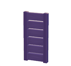 Plum Wooden partition