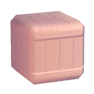 Pink Wooden pillar (lower)