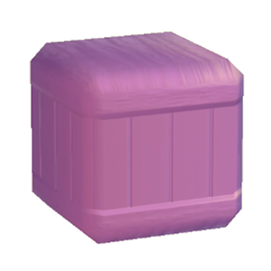 Purple Wooden pillar (lower)