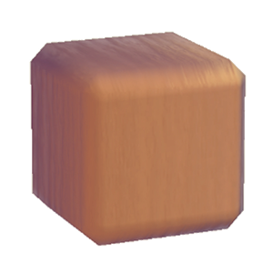Brown Wooden pillar (middle)