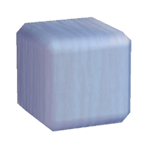 Cyan Wooden pillar (middle)
