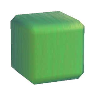 Green Wooden pillar (middle)