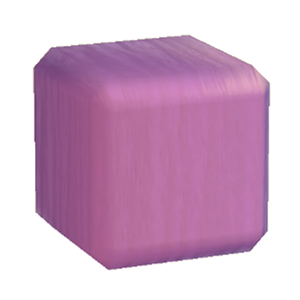 Purple Wooden pillar (middle)