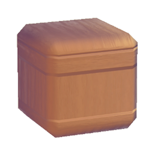 Brown Wooden pillar (upper)