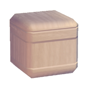 Beige Wooden pillar (upper)