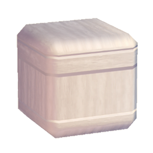 White Wooden pillar (upper)