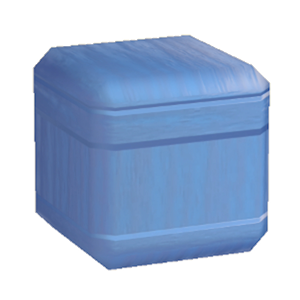 Blue Wooden pillar (upper)