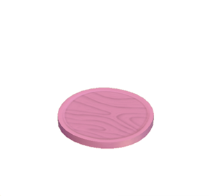 Rose Wooden plate